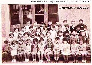 ECOLE JEAN MACE MATERNELLE 1951